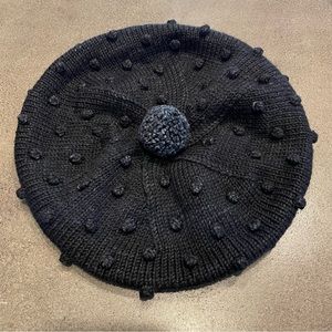 Misha And Puff | Accessories | Misha Puff Adult Beret Carbon Black  